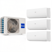 Мульти-сплит система на 3 комнаты Haier 3U70S2SR5FA/AS25S2SF3FA-W*3шт