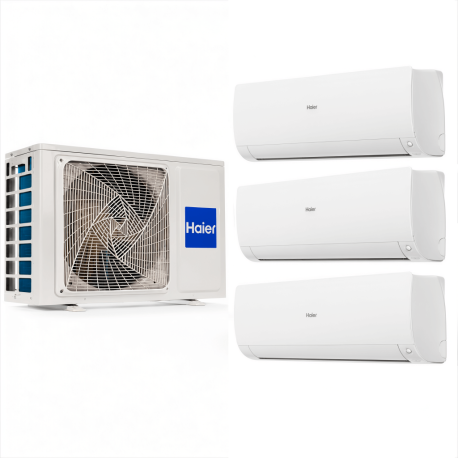 Мульти-сплит система Haier 3U70S2SR5FA/AS25S2SF3FA-W (комплект на 3 комнаты)