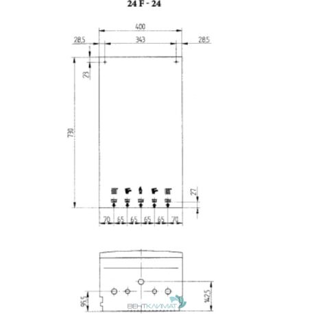 Купить настенный газовый котел Baxi ECOFOUR 24 - выгодное предложение-8
