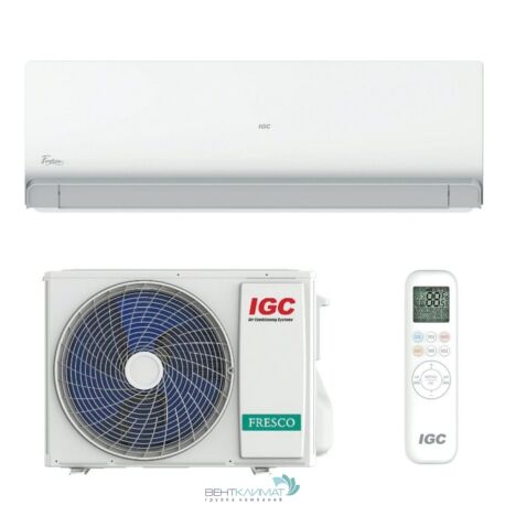 Почувствуйте свежесть и комфорт с кондиционером IGC Fresco S RAS-18NQR - идеальный выбор для вашего дома!-1