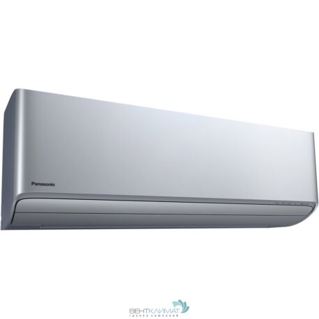 Серебристый кондиционер Panasonic Design модели CS-XZ25ZKEW/CU-Z25ZKE