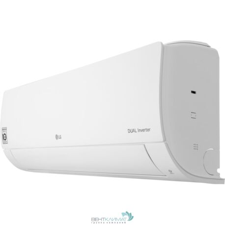 LG Mega Smart P12TT – умный кондиционер с мощностью 12000 BTU, инверторная технология, Wi-Fi управление, таймер и ночной режим.