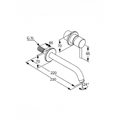 Смеситель Kludi Bozz 382453976S черный-2