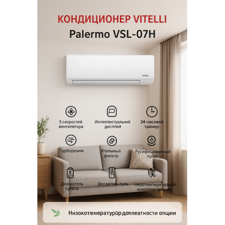 Кондиционер VITELLI Palermo VSL-07I