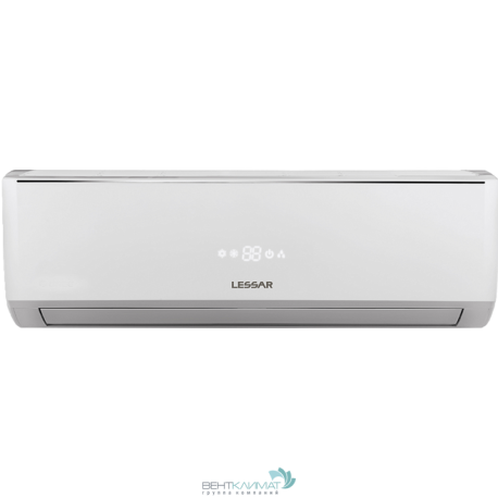 Кондиционер Lessar LS-HE09KDE2/LU-HE09KDE2 - мощность охлаждения 9000 BTU, инверторный, белый