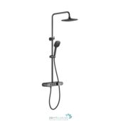 Душевая система ARROW AG3323SHMB черный матовый