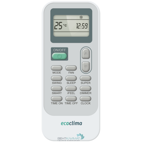 Настенная сплит-система Ecoclima ECW/I-HE07/AA-4R2 + EC/I-HE07/A-4R2, белый-4