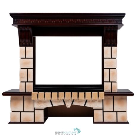Портал для электрокамина Stone Brick 25,5 AO