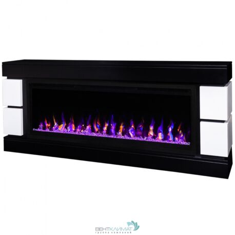 Электрокамин RealFlame Denver 60 BLM с очагом Saphir 60, звуковая имитация