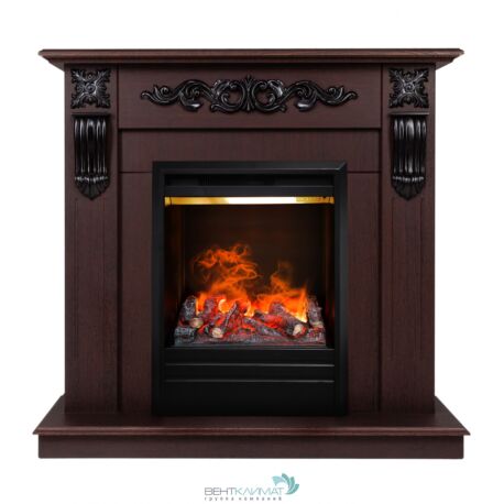 Электрокамин RealFlame Dominica DN c 3D Olympic, 3D имитация пламени