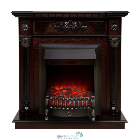 Электрокамин Dacota AO с очагом Fobos Lux Black