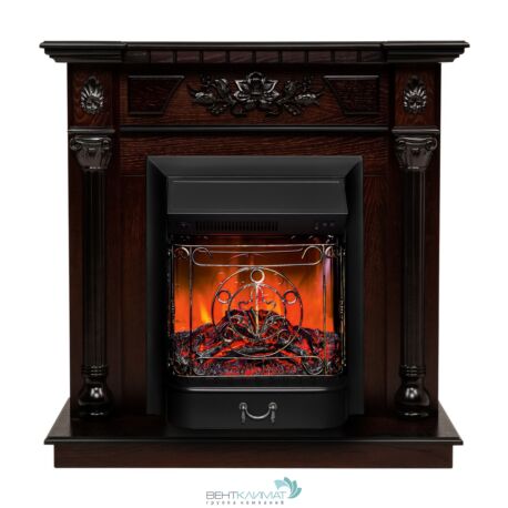 Электрокамин Dacota AO с очагом Majestic Lux Black
