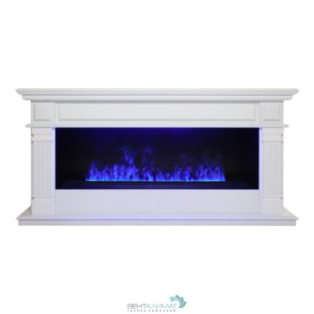 Электрокамин Islandia CST1000 WT с очагом 3D Cassette 1000 LED RGB