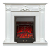 Электрокамин Stefania WT-F614 с очагом Majestic Lux Black