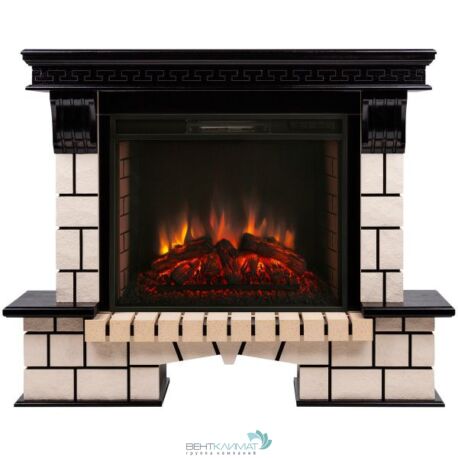 Электрокамин RealFlame Stone 26 AO с очагом Epsilon 26 S IR