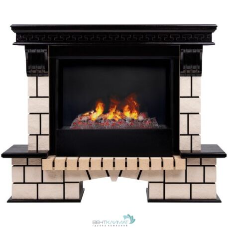 Электрокамин RealFlame Stone 26 AO с очагом 3D Cassette 630