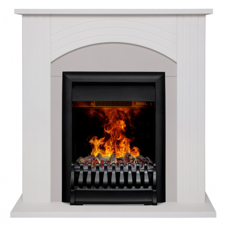 Электрокамин RealFlame Hanna WT с очагом Oregan 3D, увлажнение воздуха