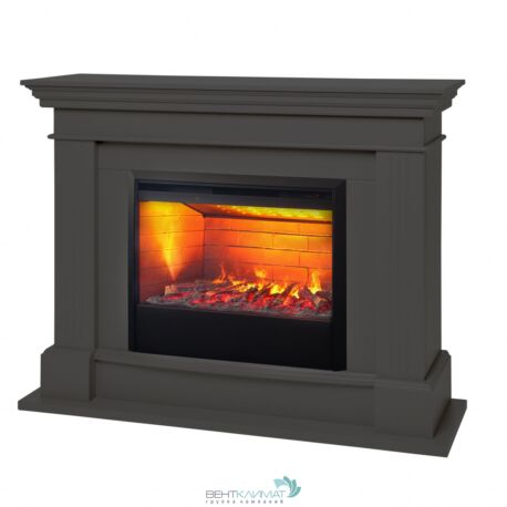 Электрокамин RealFlame Ontario 26 GR с очагом 3D Helios 26