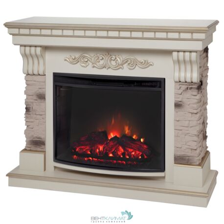 Электрокамин RealFlame Marseilles WT с очагом Evrika 25,5