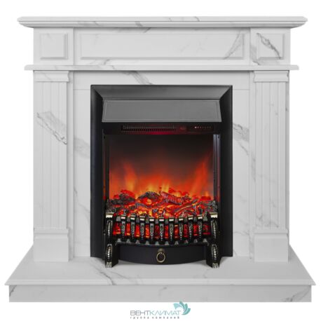 Электрокамин RealFlame Rodos WT-F512 с очагом Fobos Lux Black RC