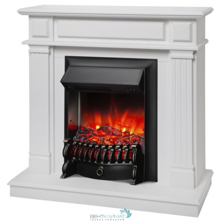Электрокамин RealFlame Rodos WTM-F511 с очагом Fobos Lux Black без пульта