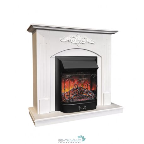 Электрокамин RealFlame Nikki WT-F511 с очагом Majestic Lux Black без пульта