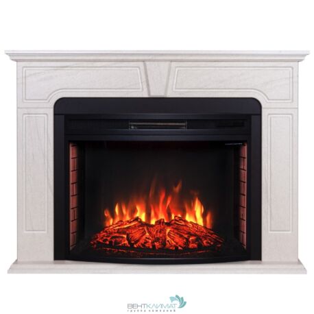 Электрокамин RealFlame Theodor 33-F716 c Firespace 33 S IR, инфракрасный обогрев