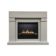 Электрокамин Lindelse 26 GR c очагом 3D Cassette 630 Black Panel