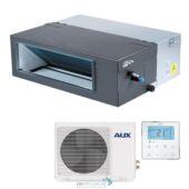 Канальная сплит-система AUX ALMD-H48/5R1B (v2) + AL-H48/5R1B(U) (v2), черный